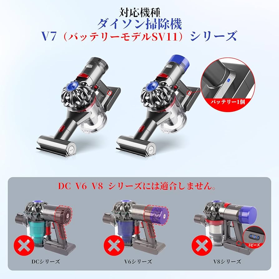 Dyson V6 SV11 掃除機 本体 + 付属品 ダイソンのコードレス掃除機「V11」を使い倒しながら口コミ